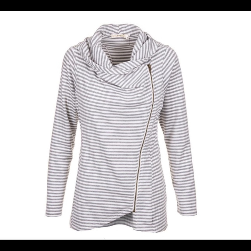 Zip up grey Jacket